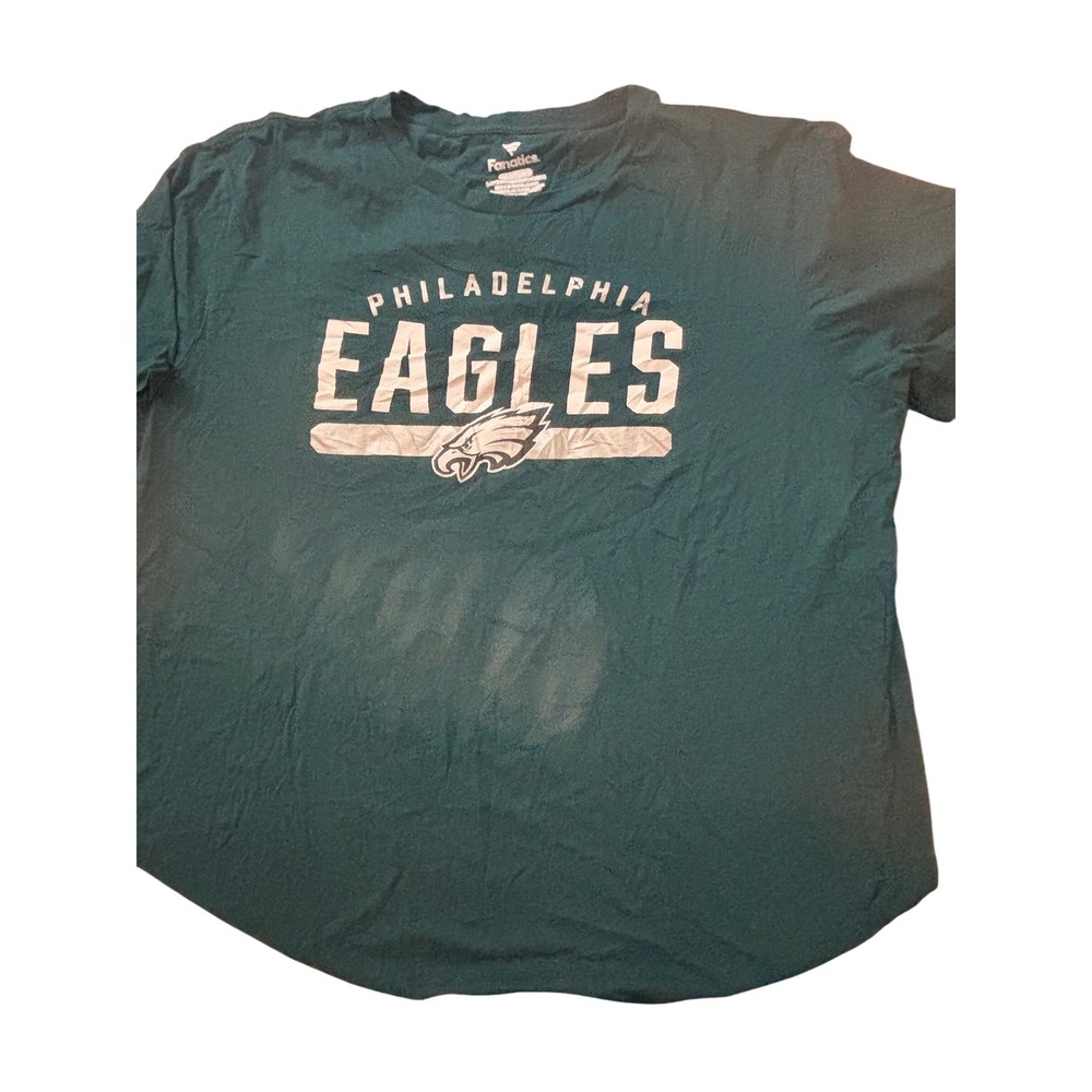 Fanatics Philadelphia Eagles NFL Football Green TShirt Mens 3XL‎